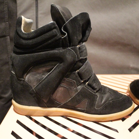 COPY - Isabel Marant Wedge Sneakers - Picture 3 of 16